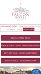 Mobile Screenshot of falconhotel.com